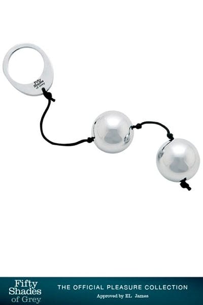 Boules de geisha en métal plaisir extrême pour femmes - Fifty Shades Of Grey