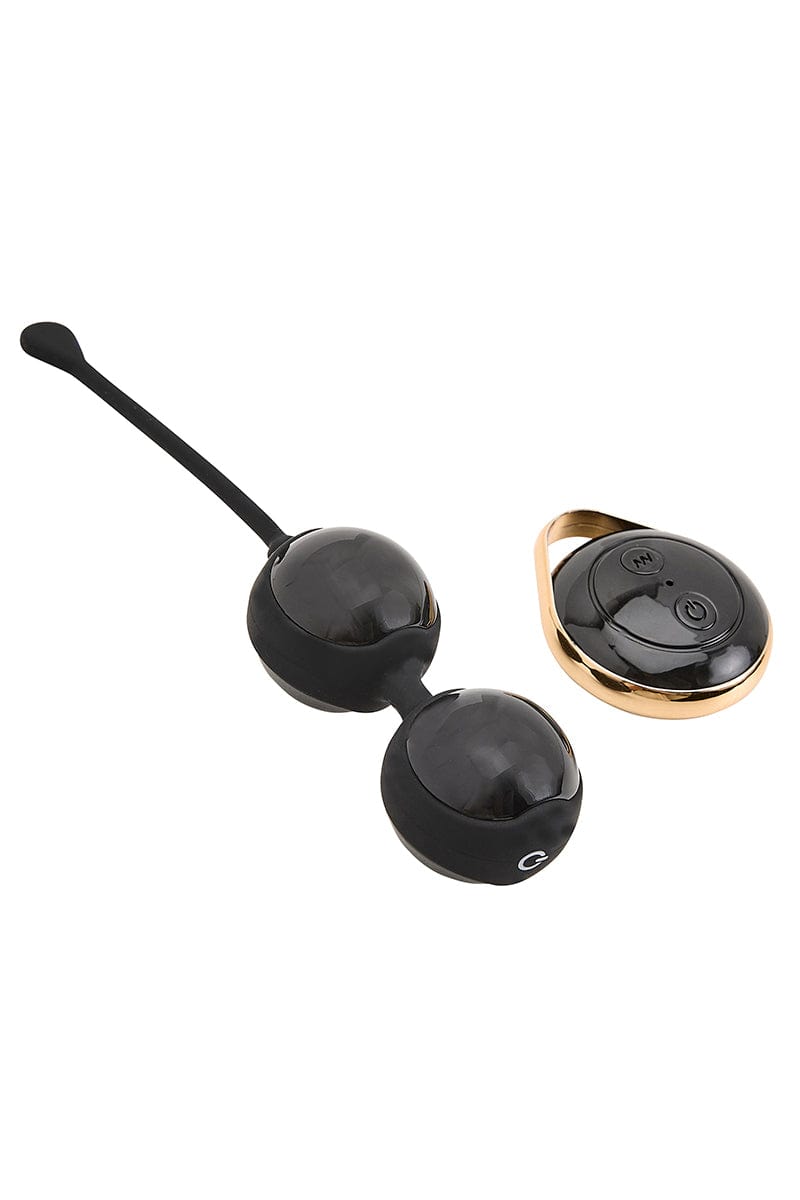 Boules de geisha vibrantes télécommandées Les fascinantes - Jacquie et Michel