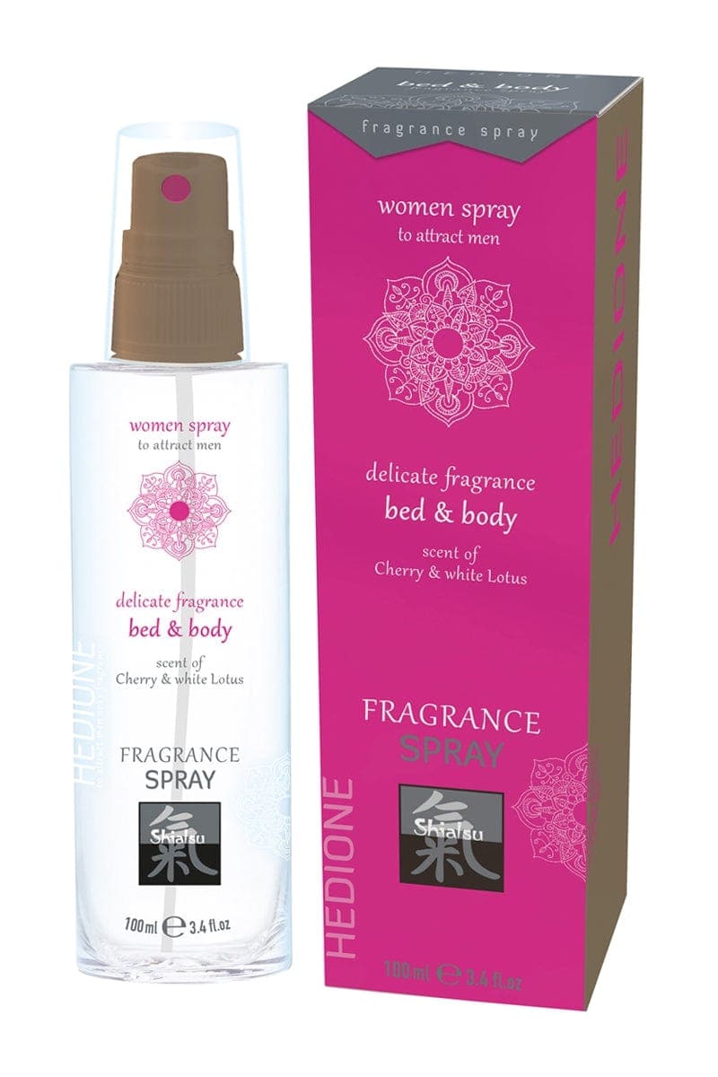 Brume aphrodisiaque cerise et lotus blanc pour femmes 100 ml - Shiatsu