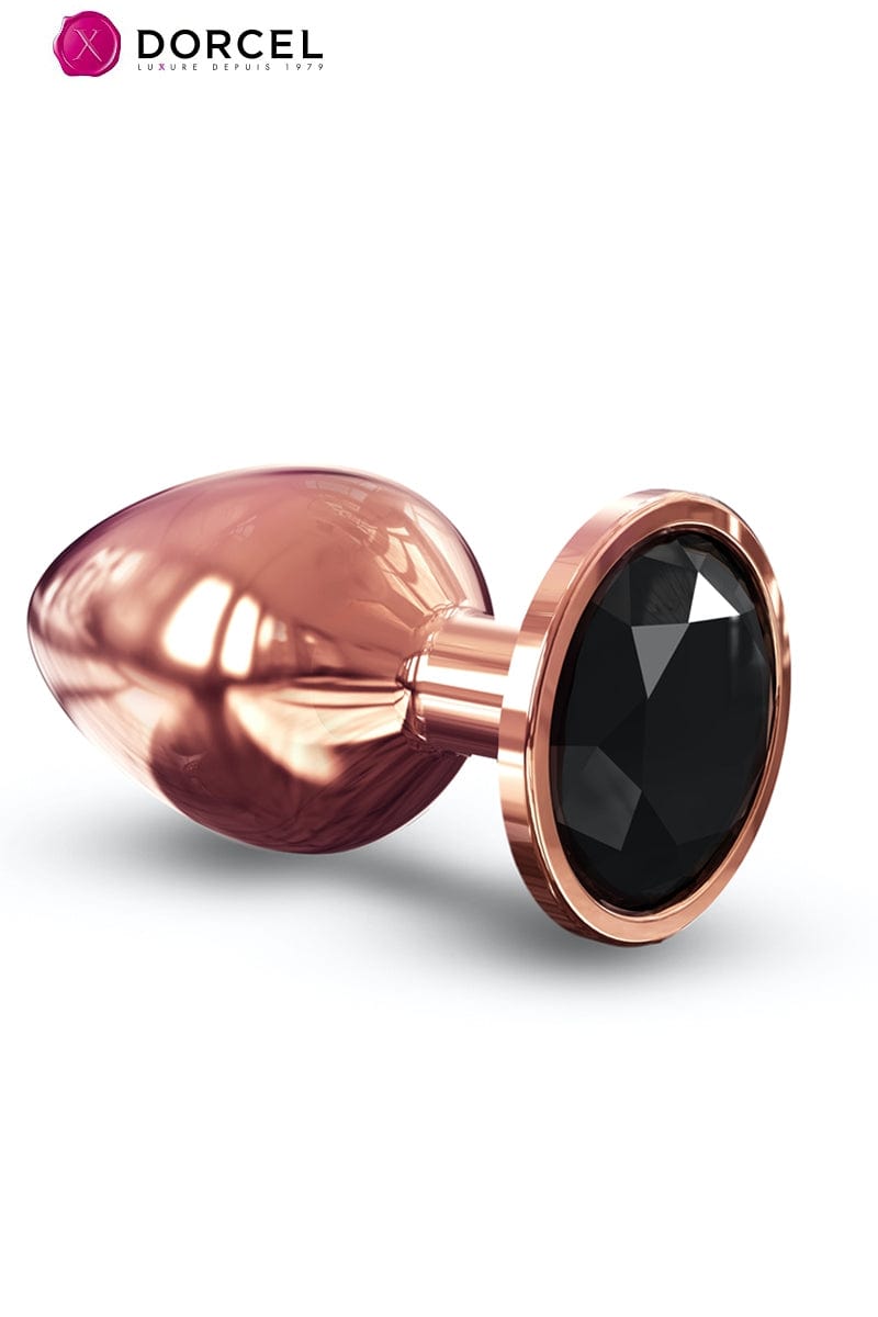 Butt Diamond Plug taille L en aluminium 9,5g + pochette fournie - Dorcel