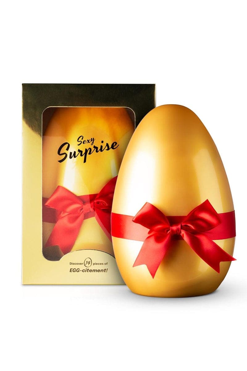 Cadeau sexy pour femme Oeuf Surprise 14 sextoys et accessoires - Loveboxxx