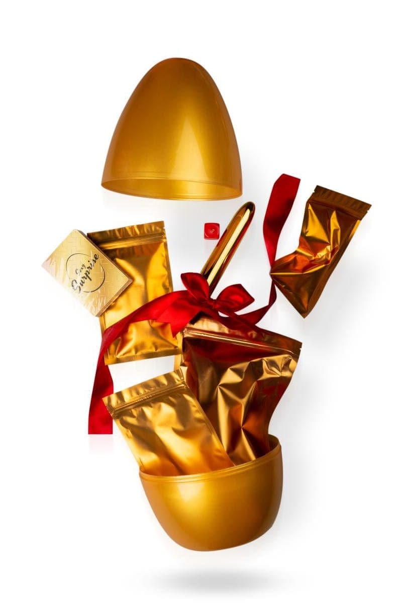 Cadeau sexy pour femme Oeuf Surprise 14 sextoys et accessoires - Loveboxxx