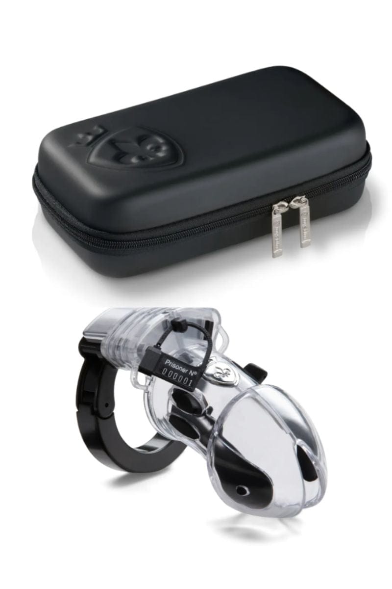 Cage à pénis électro-stimulation ajustable eStim BDSM Pubic Enemy n°1 - Mystim
