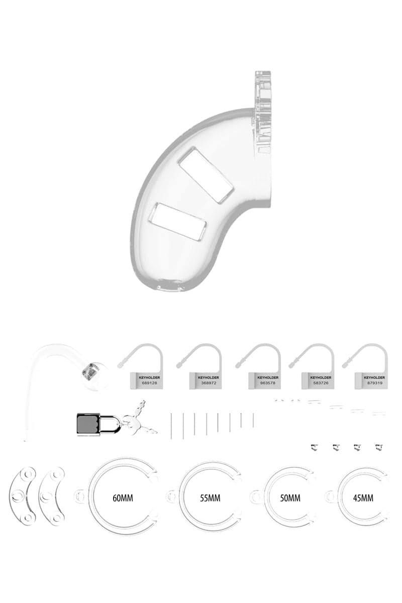 Cage de chasteté 9cm avec plug anal 9cm insérables 10 - ManCage