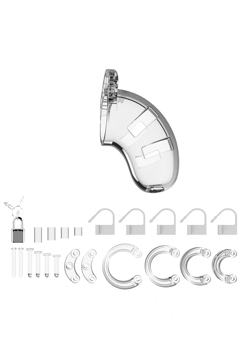 Cage de chasteté 9cm pour ne plus bander soumission SM 01 - ManCage