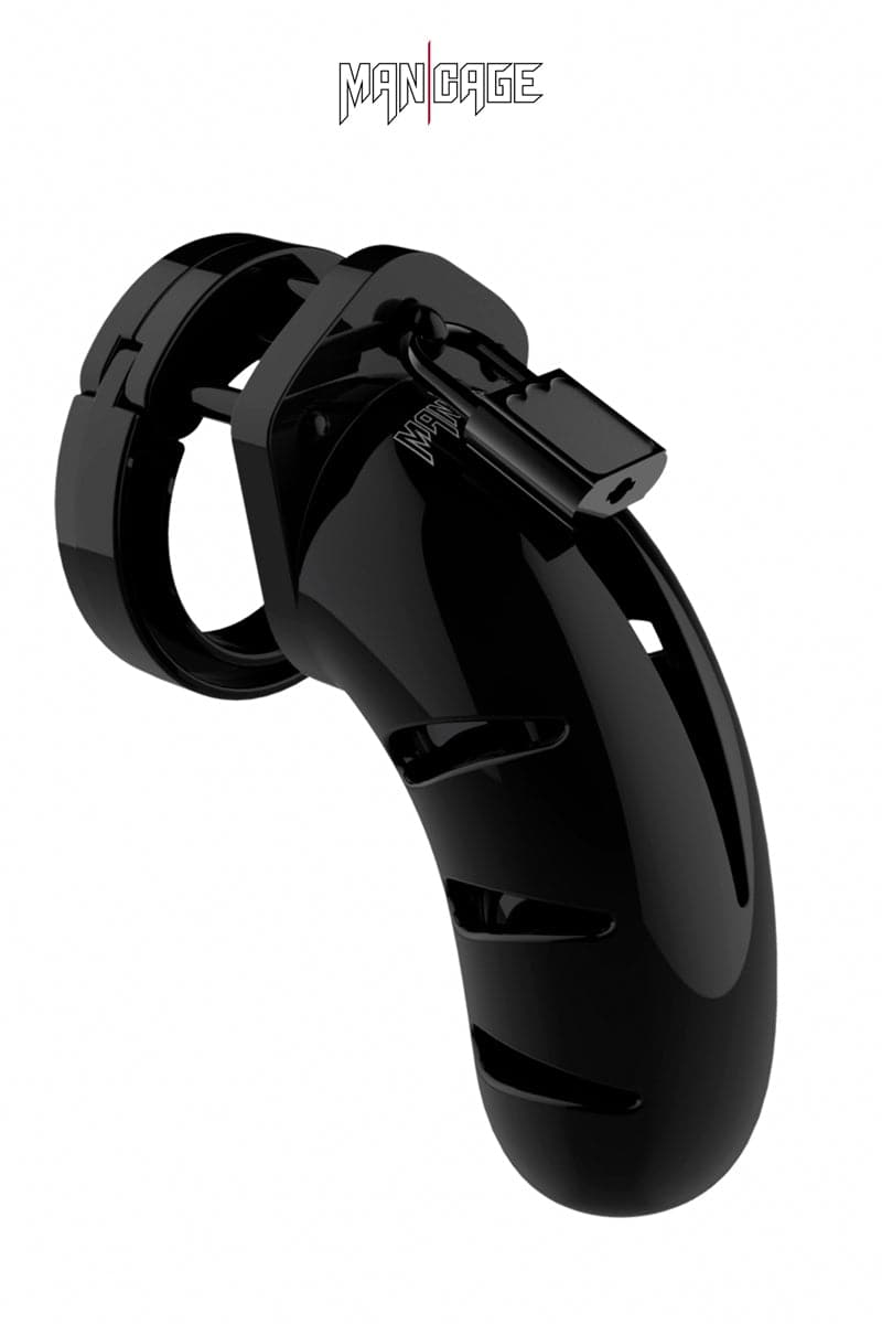 Cage de chasteté pour pratique SM homme 03 noir 11,5cm - ManCage
