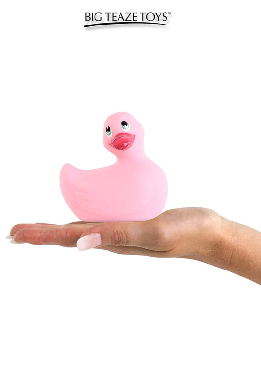 Canard vibrant pour plaisir intime dans le bain Duckie 2.0 Classic rose - Big teaze toys