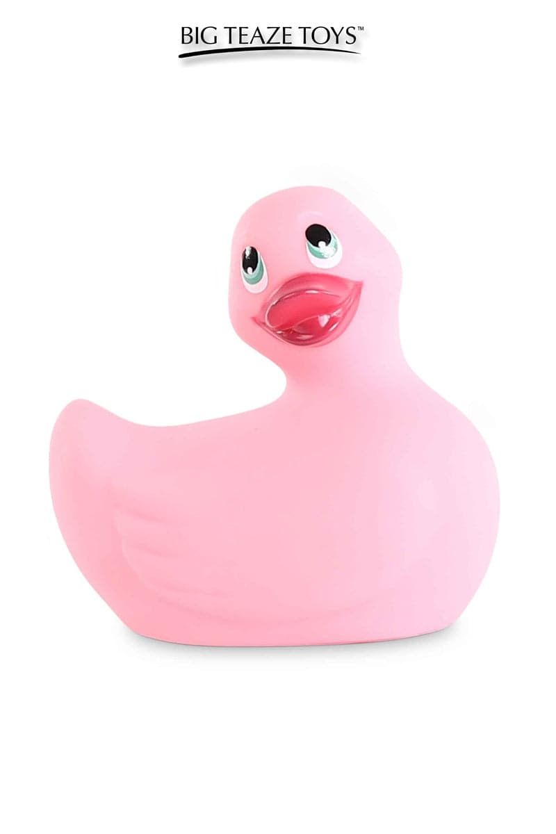 Canard vibrant pour plaisir intime dans le bain Duckie 2.0 Classic rose - Big teaze toys