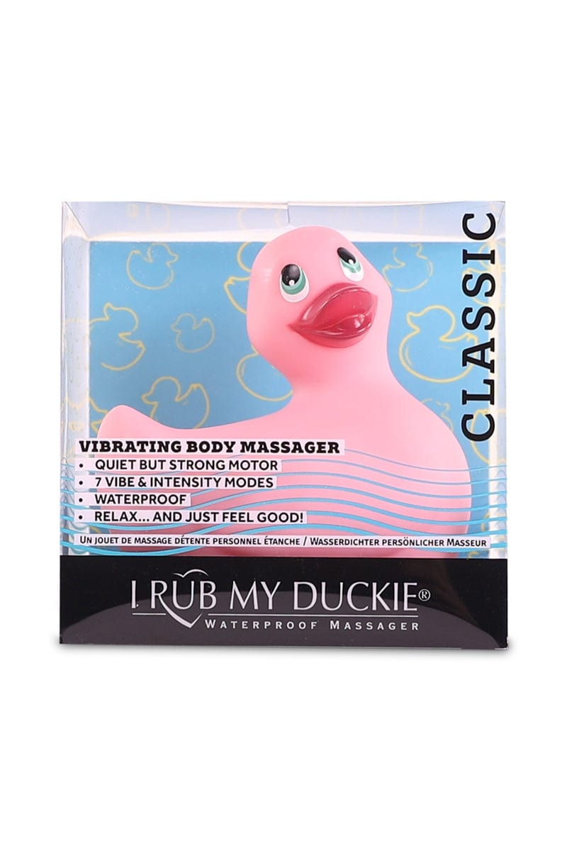 Canard vibrant pour plaisir intime dans le bain Duckie 2.0 Classic rose - Big teaze toys