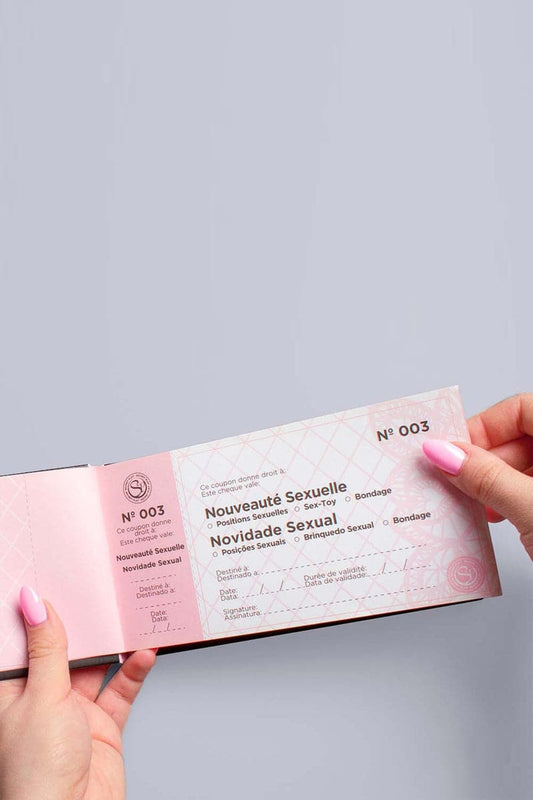 Carnet de chèque Sex Coupons - Secret Play
