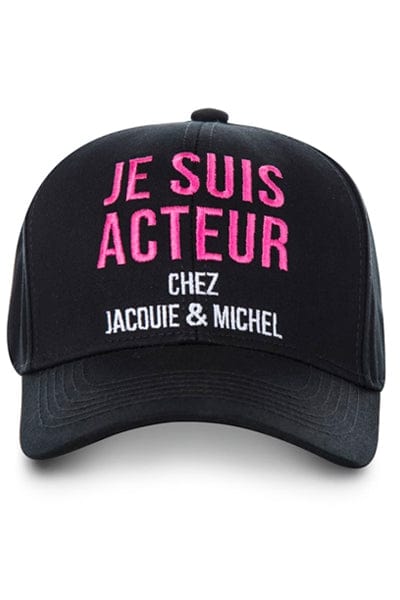 Casquette slogan brodé"Je suis acteur chezJacquie et Michel" - J&M