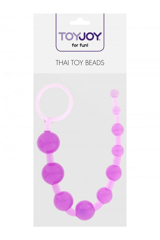 Chaine anale 10 boules flexible 30cm Beads - Thai Toy