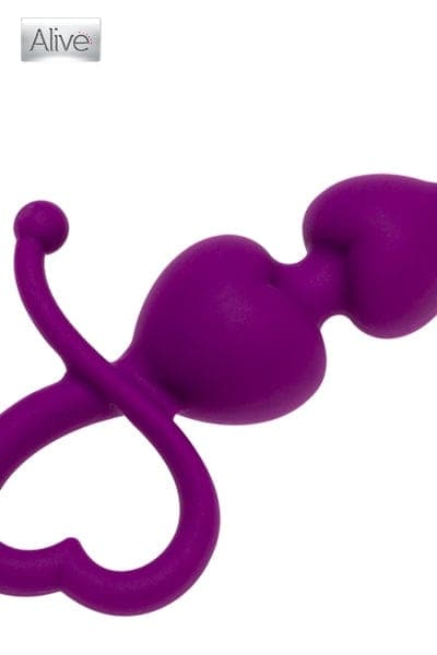 Chapelet anal en silicone semi-rigide Go Pearl 18 x 3,1cm - Adrien Lastic