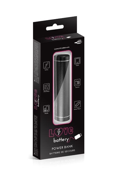 Chargeur de secours pour sextoy rechargeable USB 2600 mAh - Love Battery