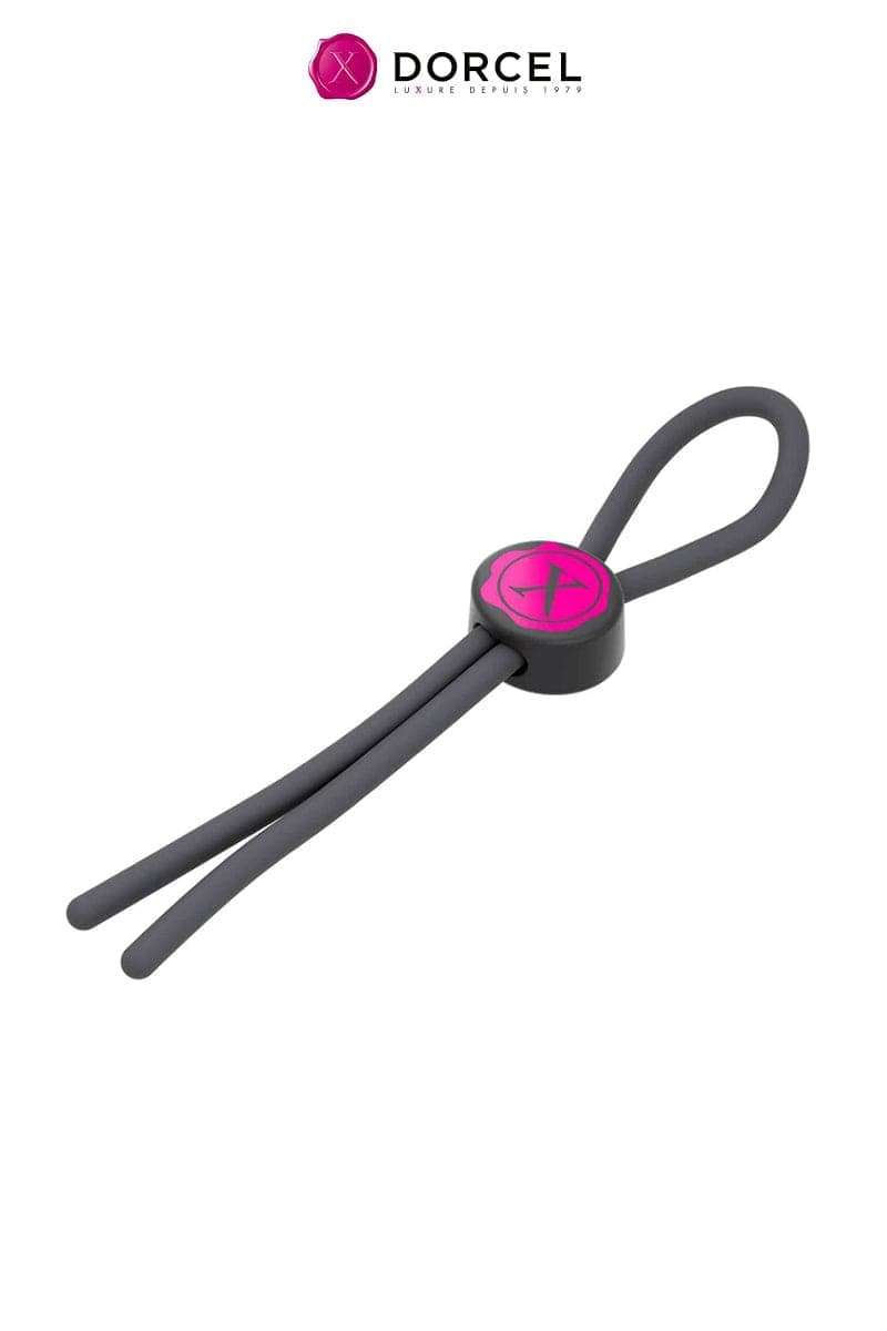 Cockring en silicone pour homme lasso ajustable pour performance sexuel - Mr Dorcel