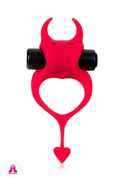 Cockring homme vibrant à piles en silicone extensible Devol - Adrien Lastic