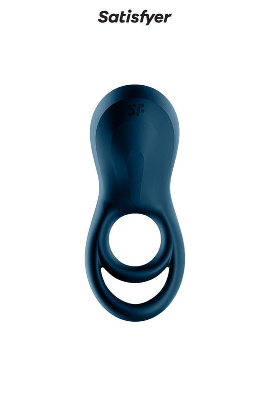 Cockring vibrant double anneau connecté Epic homme et duo - Satisfyer
