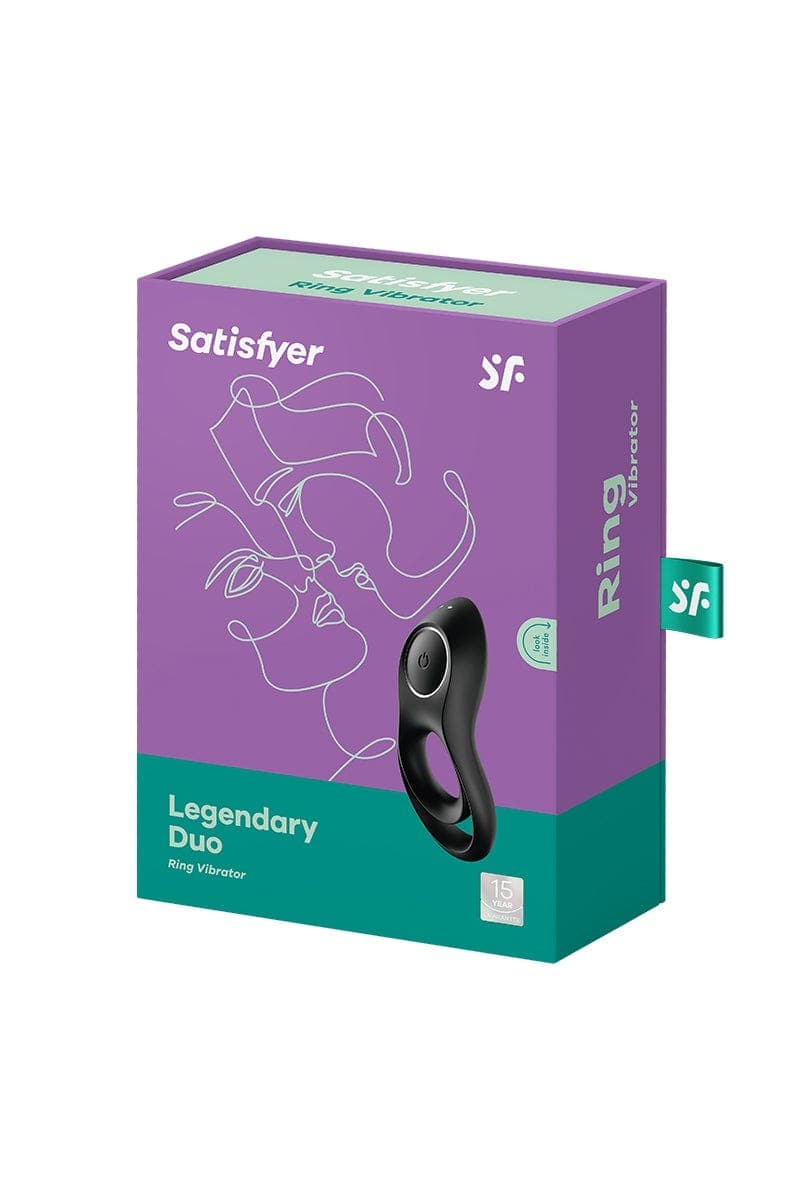 Cockring vibrant pour couple stimulation vaginal Legendary Duo - Satisfyer