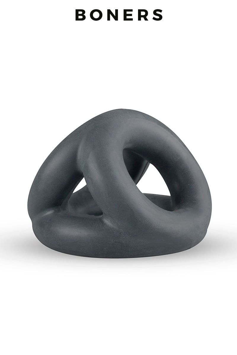 Cocksling ouvert harnais stimulant pour la verge et les testicules - Boners