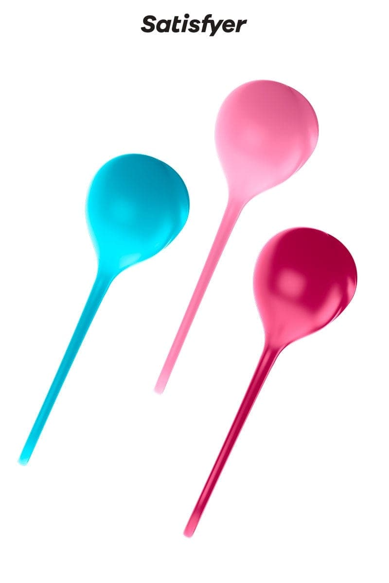 Coffre 3 boules de Geisha entraînement orgasme Strengthening - Satisfyer