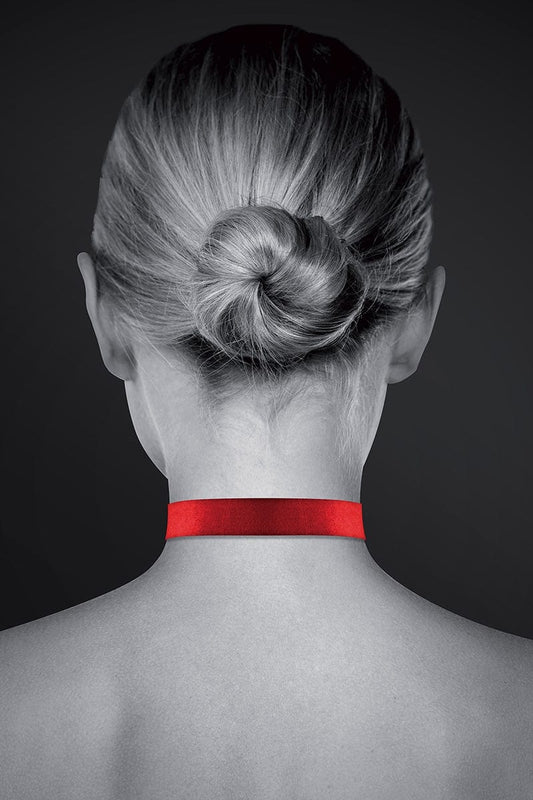 collier de soumission rouge