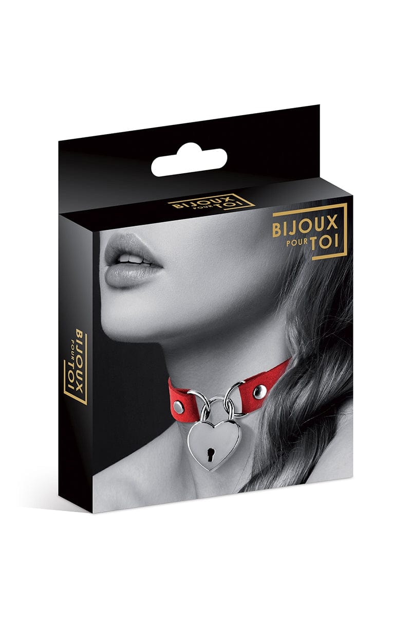 collier coeur soumise femme