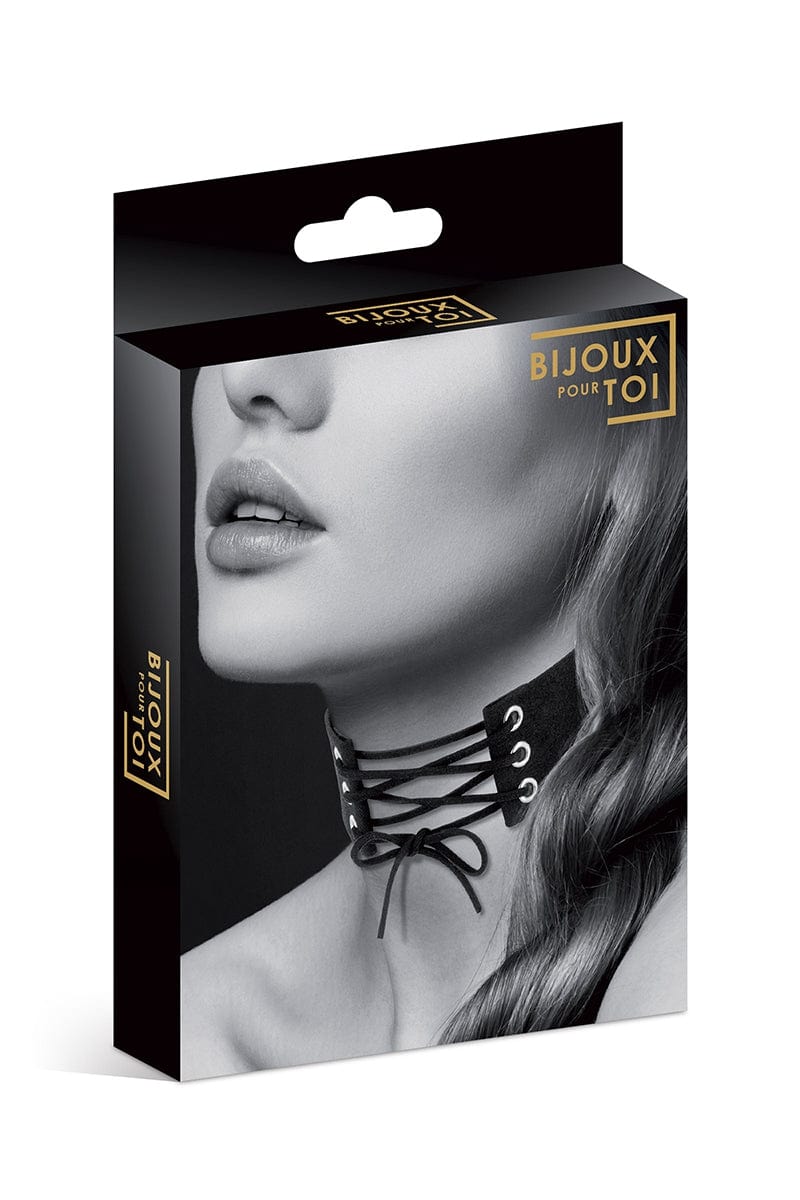 collier bdsm ras de cou femme