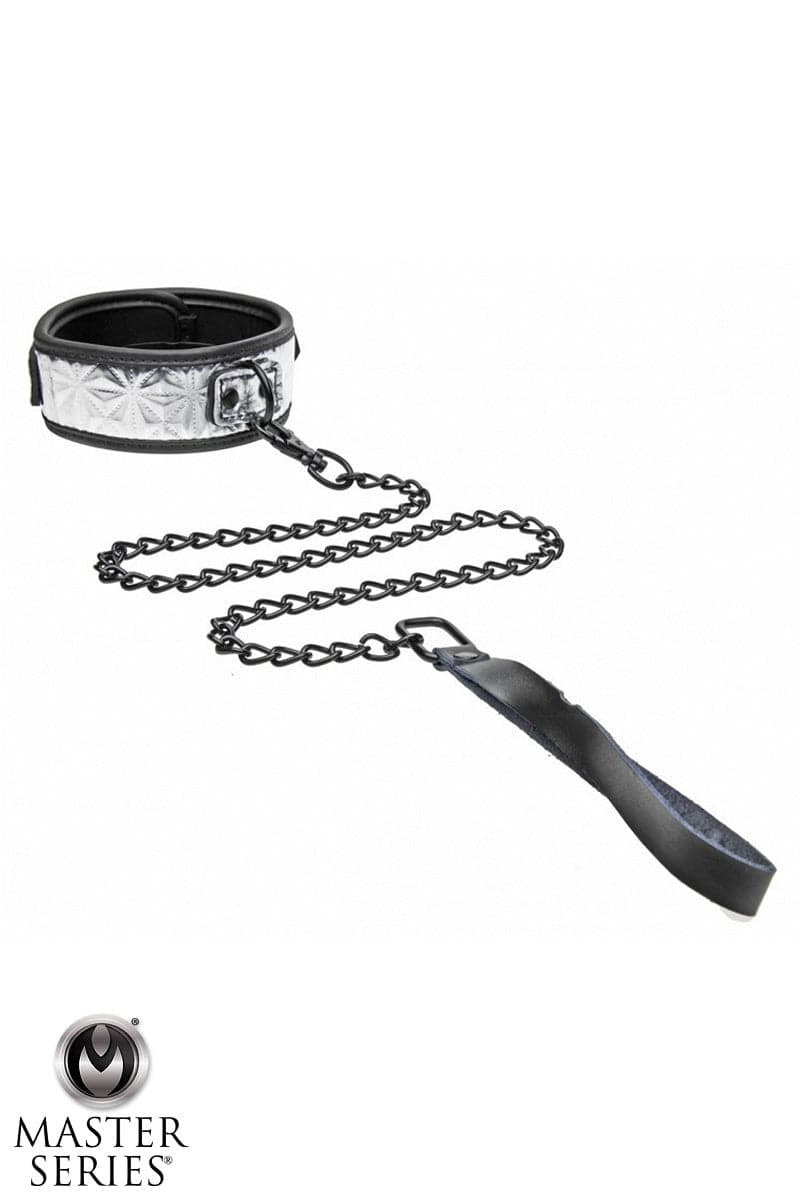 collier femme soumise avec laisse