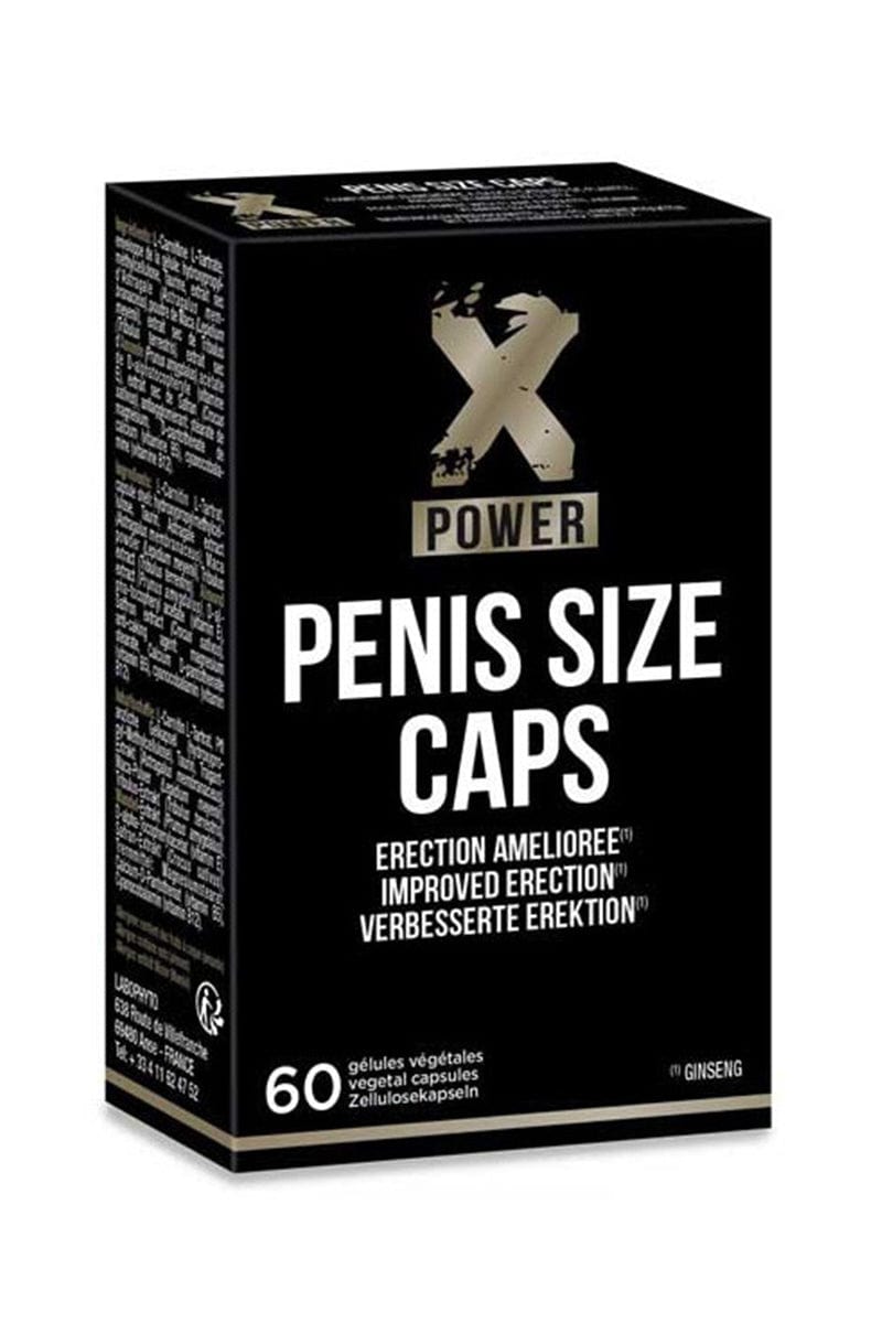 Complément alimentaire érection et taille Penis Size Caps (60 gélules)