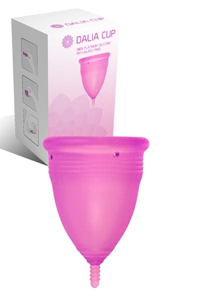 Coupe menstruelle en silicone lavable 12h de protection d'affilé - Dalia Cup