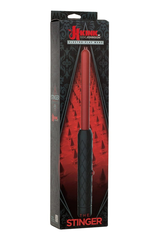 Cravache électro-stimulante à piles 1 intensité The Stinger BDSM soft Kink - Doc Johnson