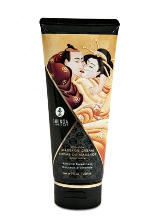 Crème de massage comestible et onctueuse douceur d'amande 200 ml - Shunga