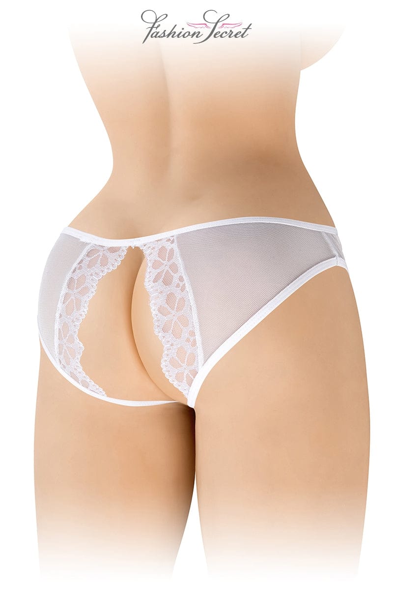 Culotte femme ouverte devant et derrière Ambre - Fashion Secret TU