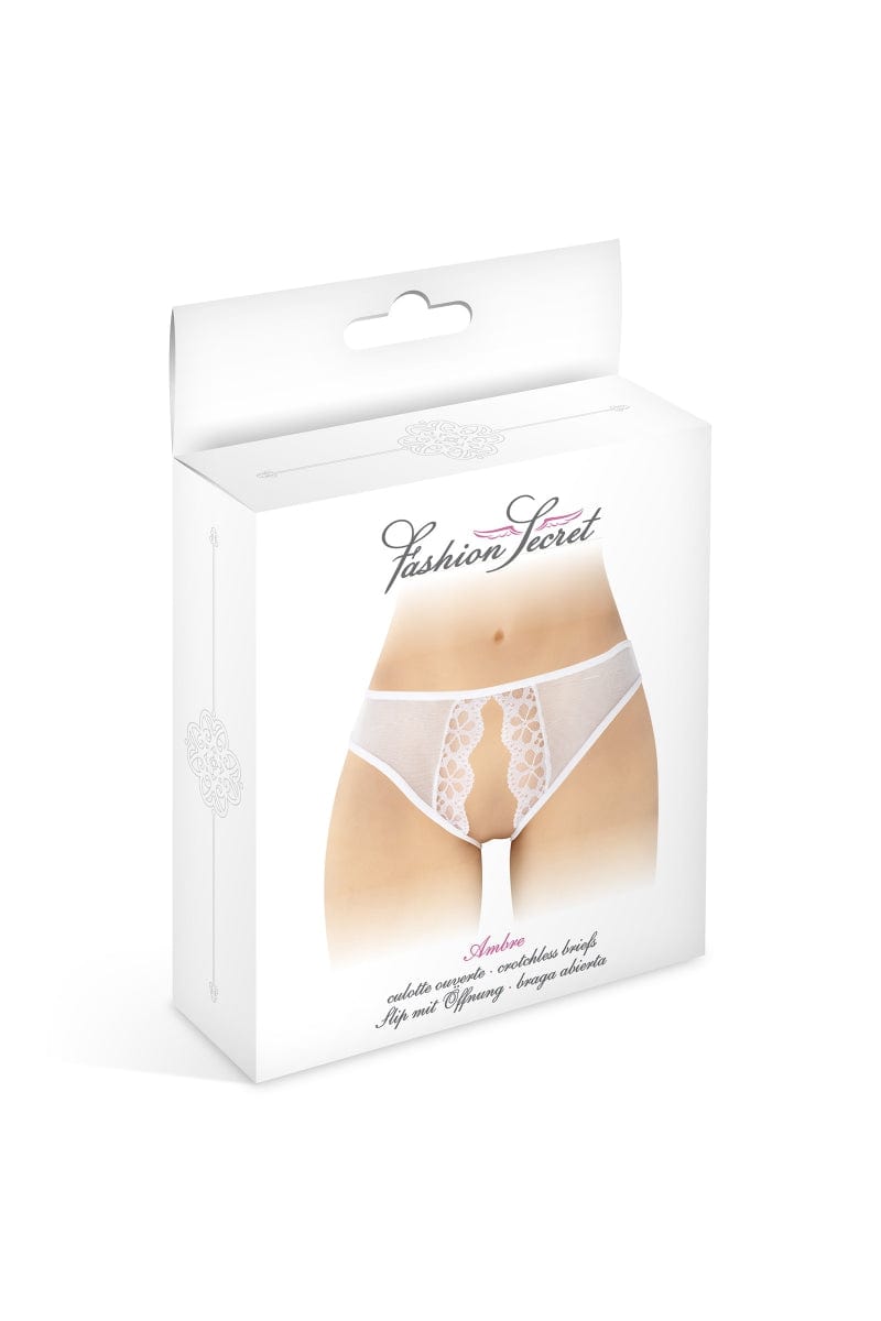 Culotte femme ouverte devant et derrière Ambre - Fashion Secret TU