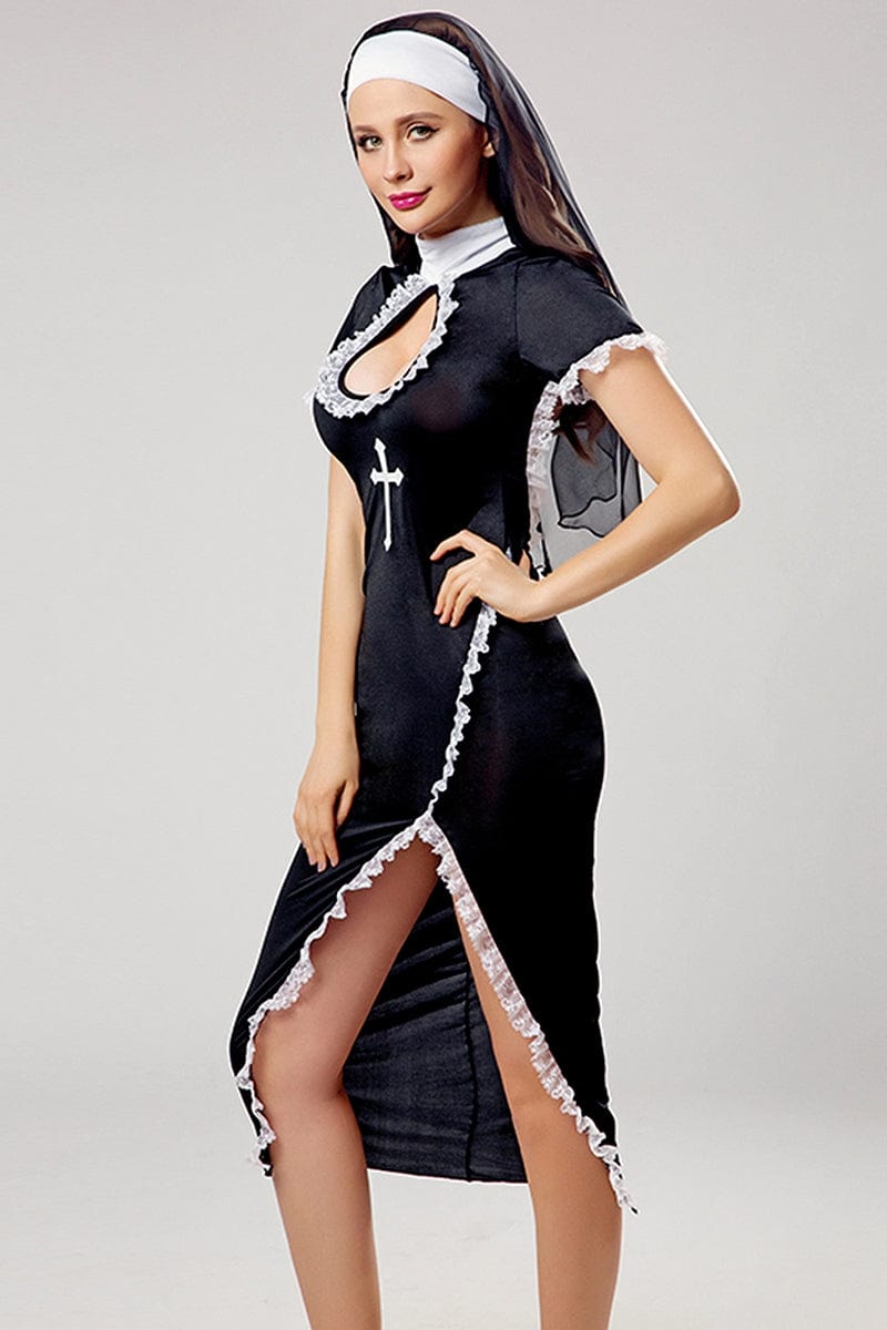 Déguisement sexy robe de nonne