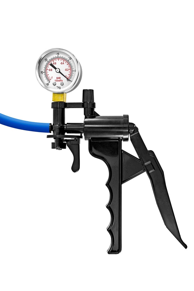 Développeur de pénis sous vide rapide avec manomètre - Blue Junker