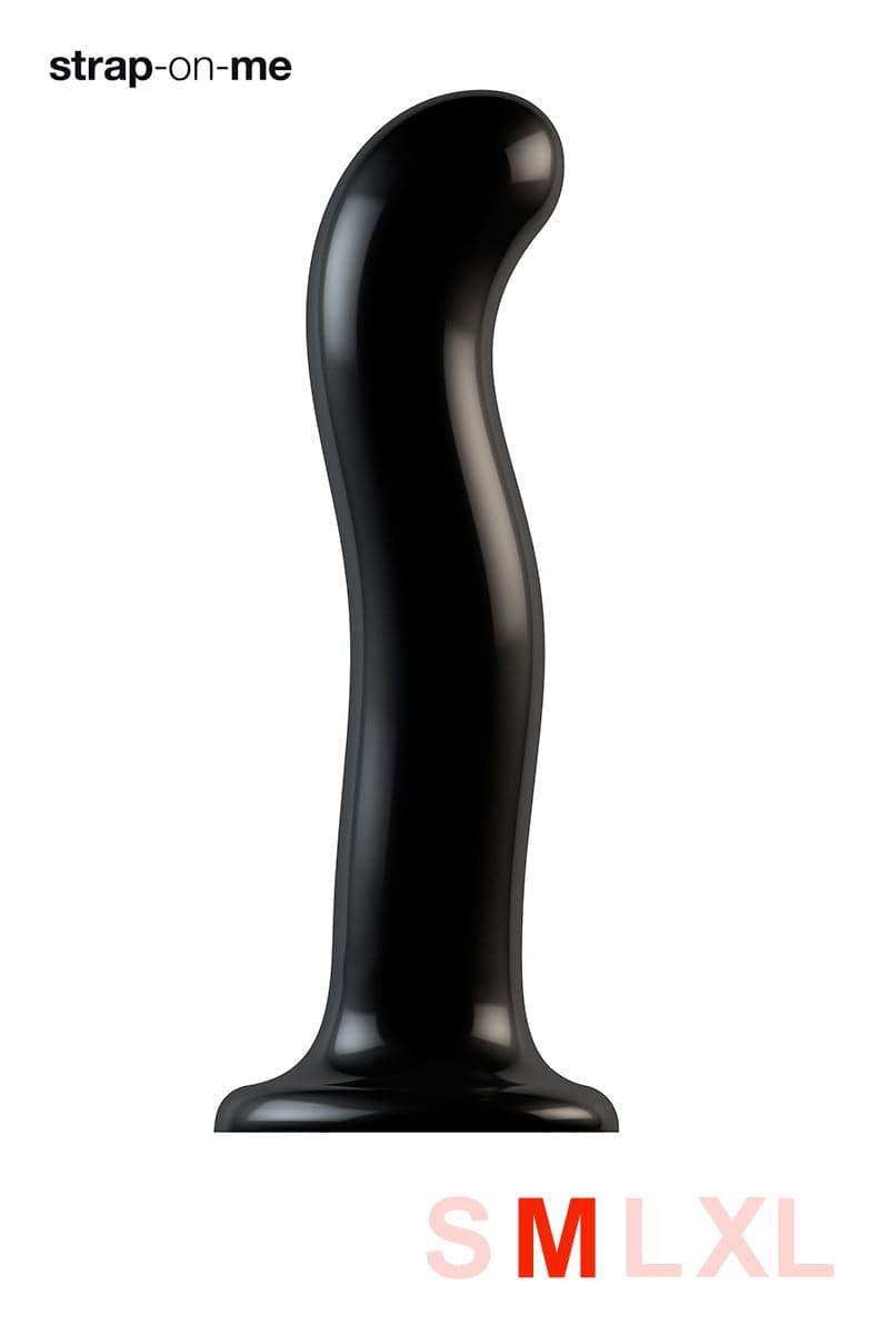 Dildo utilisation vaginale ou anale en silicone taille M 18cm - Strap On Me