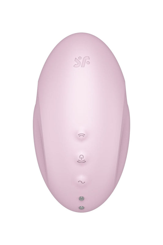 Double stimulateur clito Vulva lover 3 Rose - Satisfyer