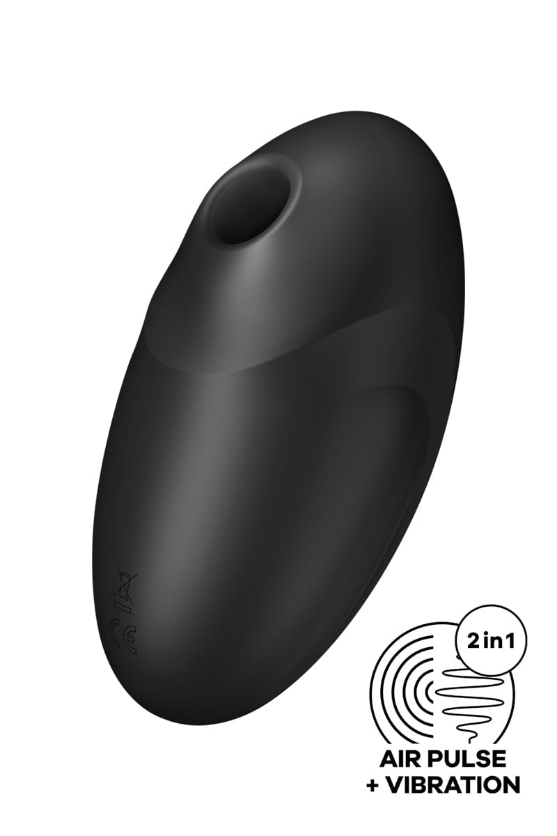 Double stimulateur clitoridien Vulva lover 3 Noir - Satisfyer
