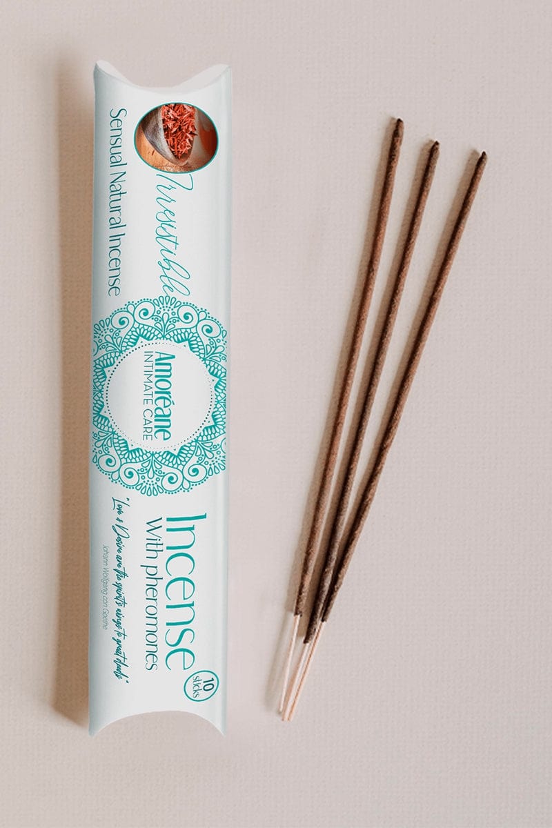 Encens érotique enrichi aux pheromones Irresistible (x10) - Amoreane