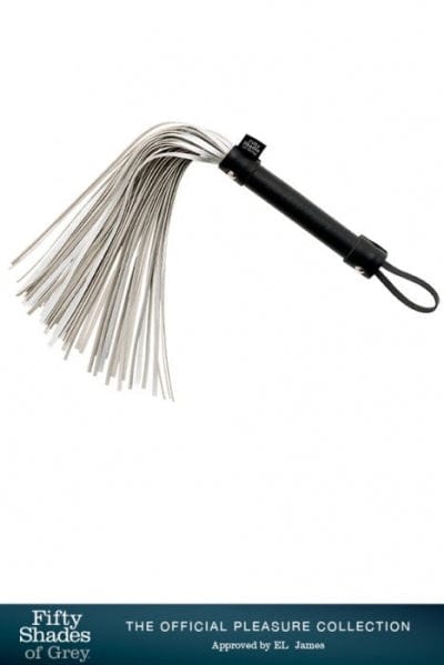 Fouet 70 lanières en cuir 23cm pour punition SM - Fifty Shades Of Grey
