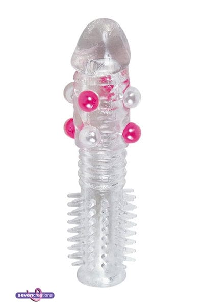 Gaine pour pénis stimulante en silicone gland réaliste - Seven Créations