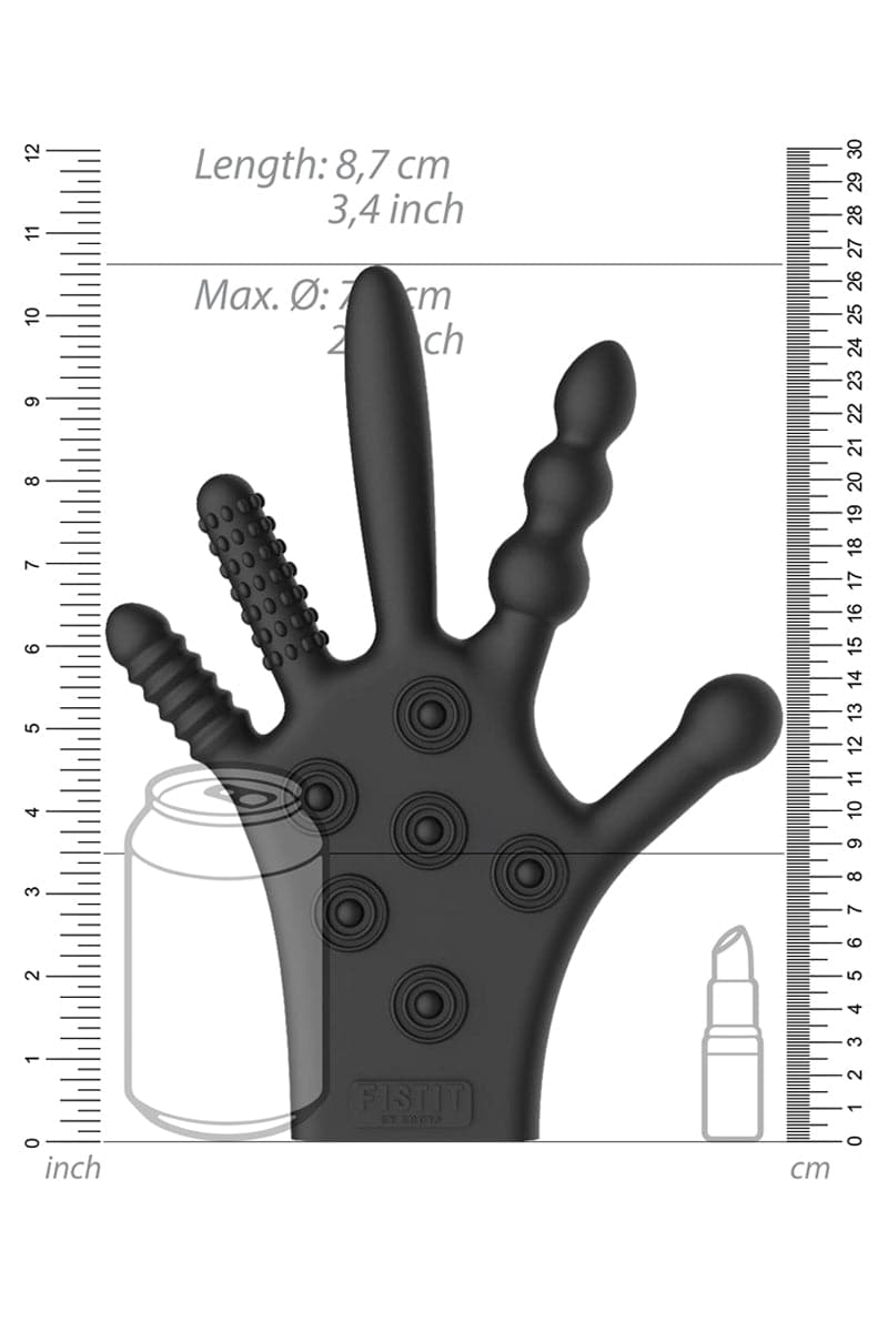 Gant BDSM stimulation anale ou vaginale en silicone fist SM - Fist It