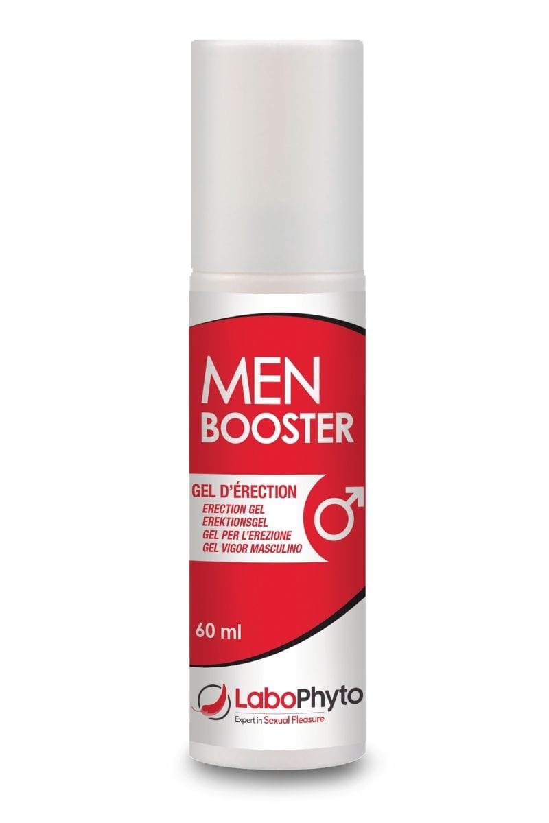 Gel aphrodisiaque comestible Men booster érection 60 ml - Labophyto