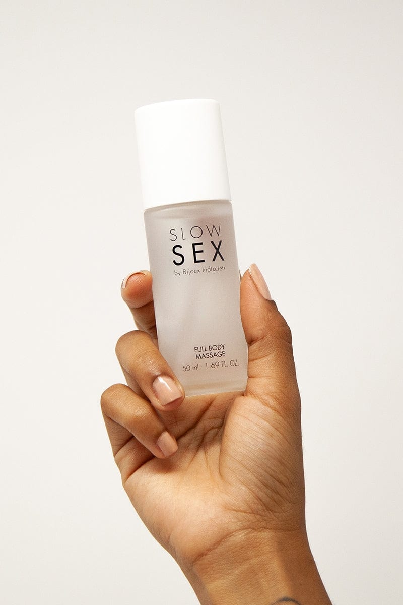 Gel de massage corporel érotique et intime Slow Sex - Bijoux Indiscrets