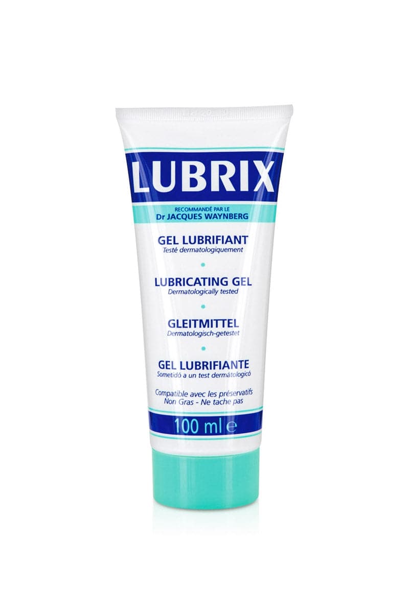 Gel intime français à base d'eau 100 ml testé dermatologiquement - Lubrix