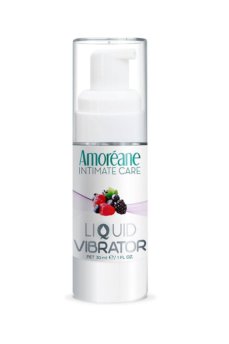 Gel lubrifiant rapport sexuel effet vibrant baies rouges 30ml - Amoreane Med