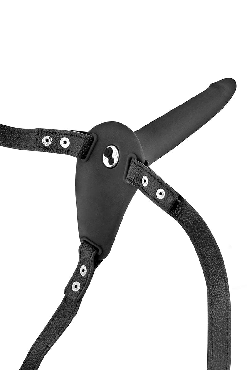Godceinture en silicone réglable 10 modes vibrant 15,5cm - Fetish Tentation