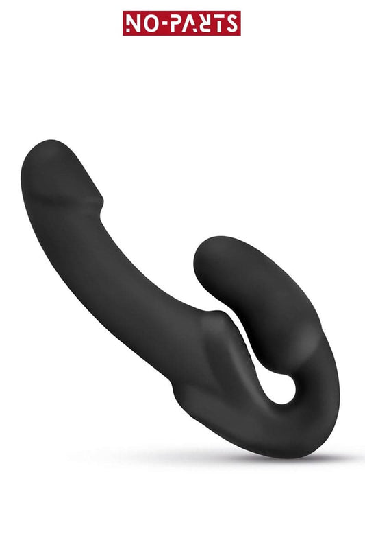 Gode-ceinture anatomique sans harnais en silicone Morgan 22 cm - No-Parts