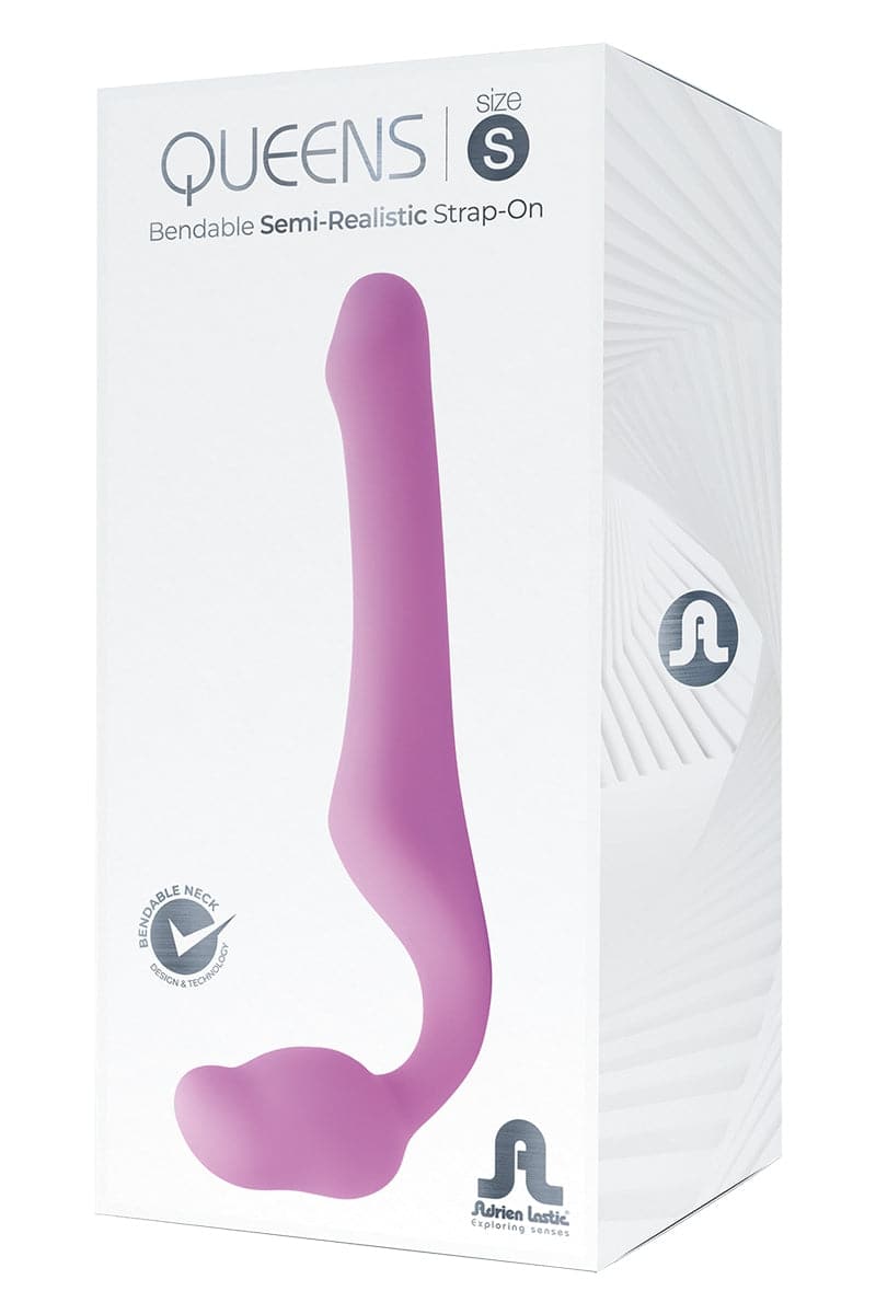 Gode ceinture anatomique Taille S Queens 30 x 4 cm - Adrien lastic